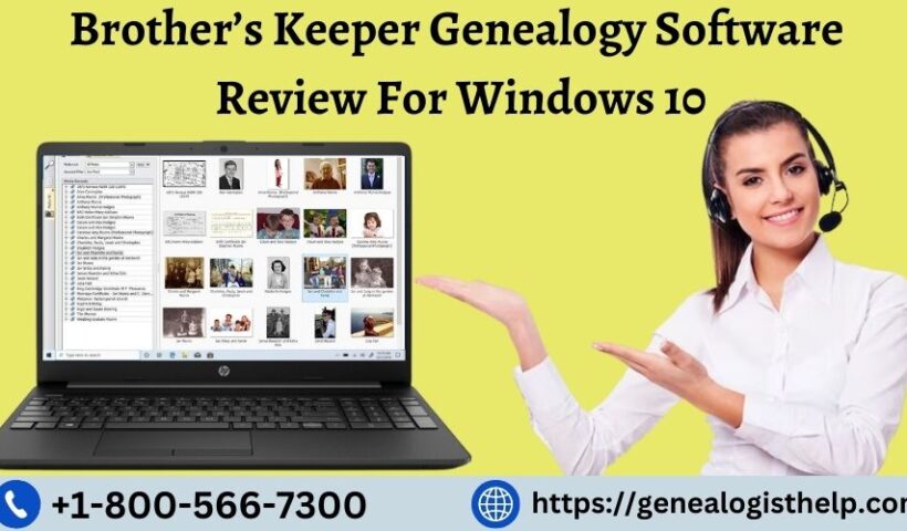 Brother’s Keeper Genealogy Software Review For Windows 10 (2)