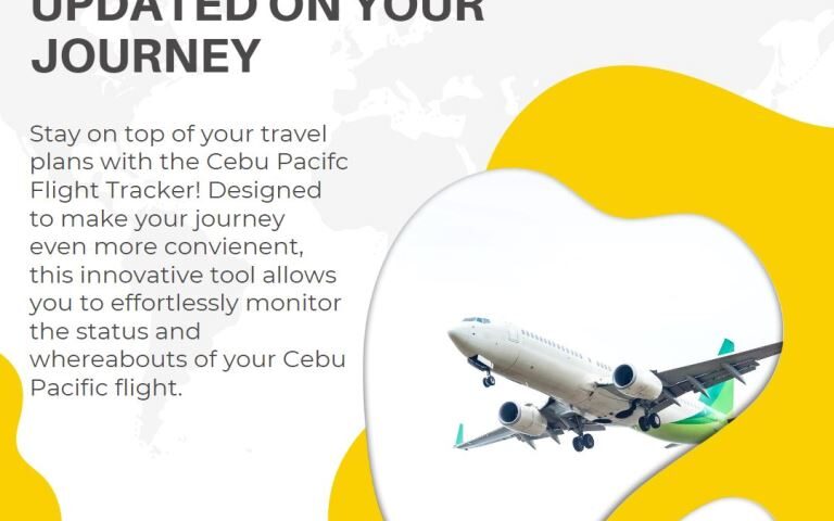 Cebu Pacific Flight Tracker Stay Updated On Your Journey