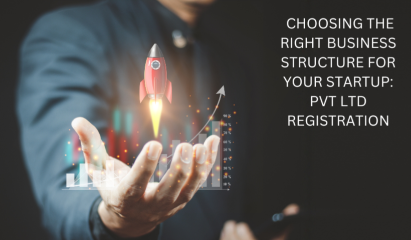 Choosing the Right Business Structure for Your Startup: Pvt Ltd Registration