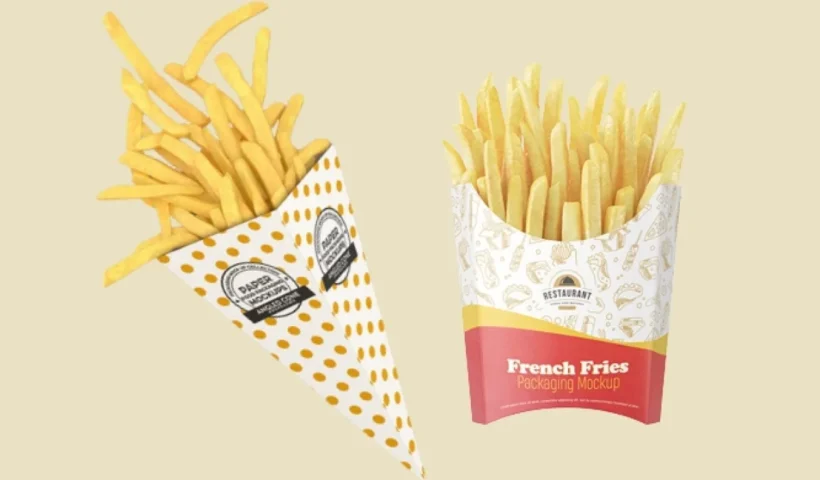 French Fry Boxes Wholesale