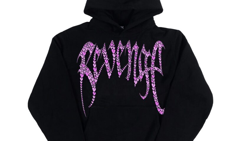 PINK BROKEN HEARTS HOODIE