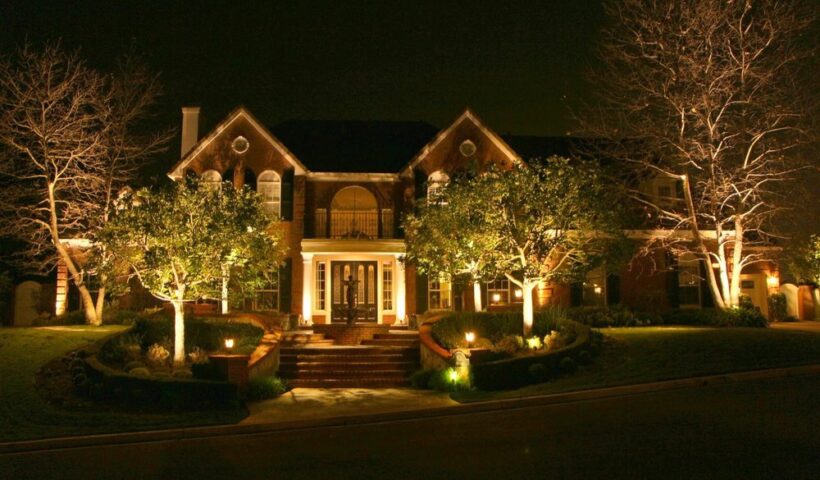 exterior lighting installation near me