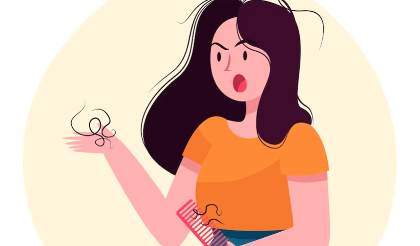 hair breakage