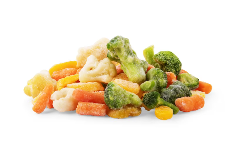 Freeze dried vegetables