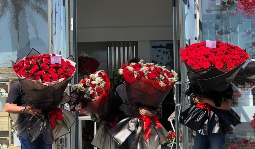 Flowers Shop in Dubai- Glamour Rose
