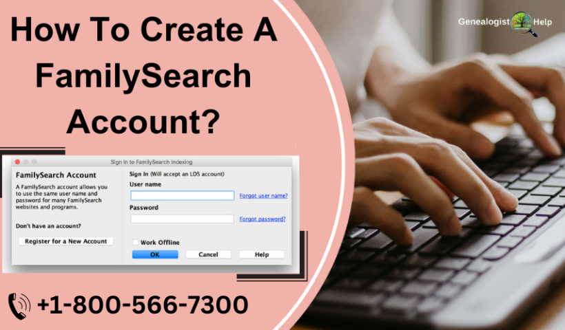 Create Family search account