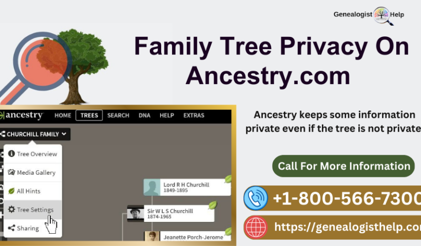 Family tree privacy on ancestry