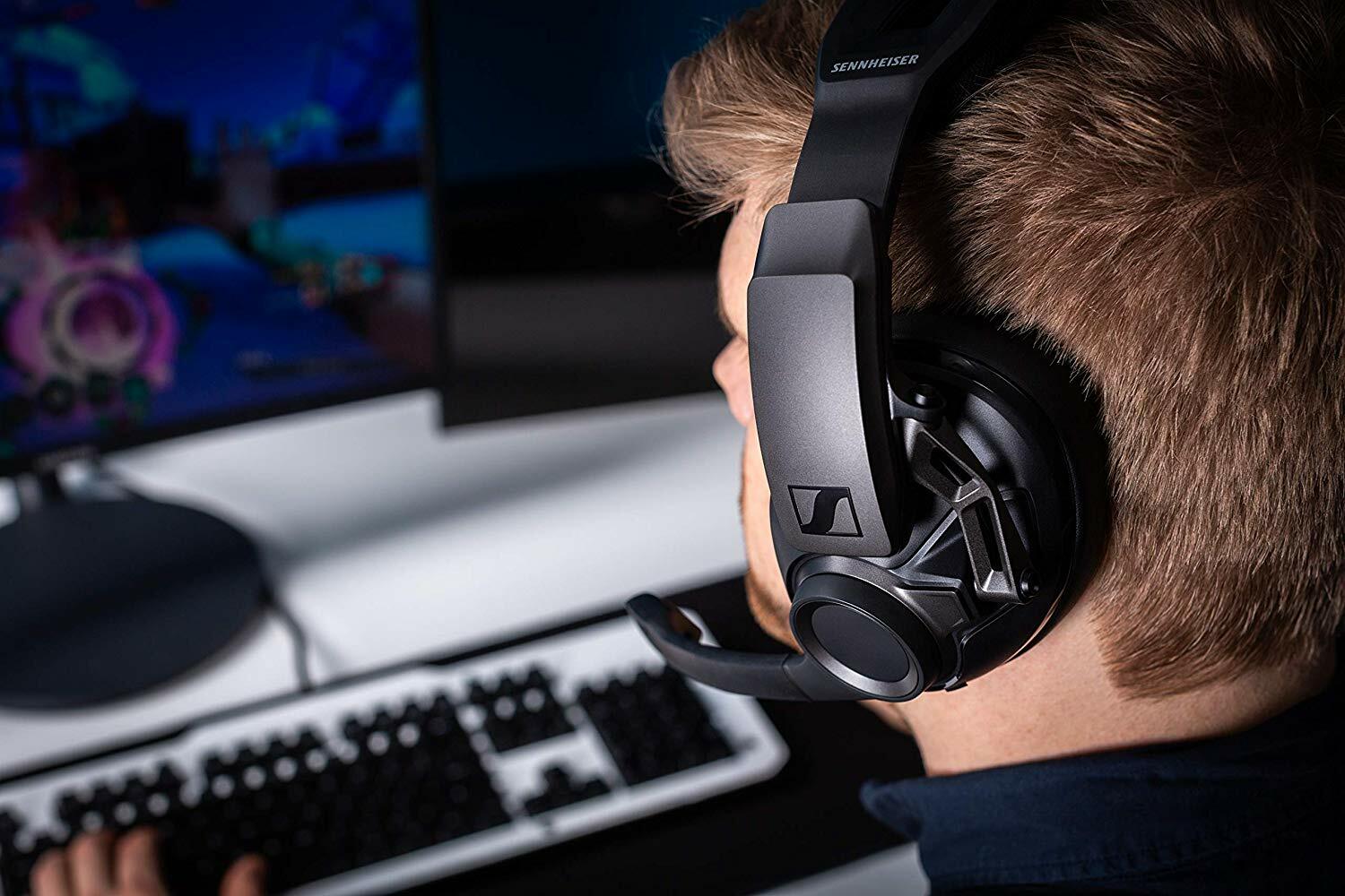Gaming headphones with surround sound