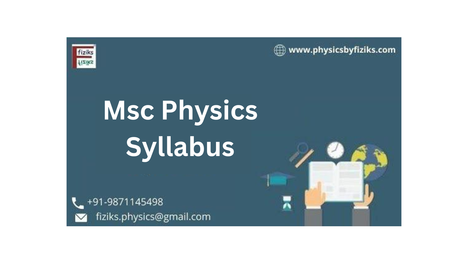Msc Physics Syllabus