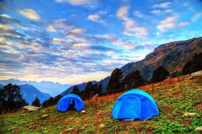 camping in manali