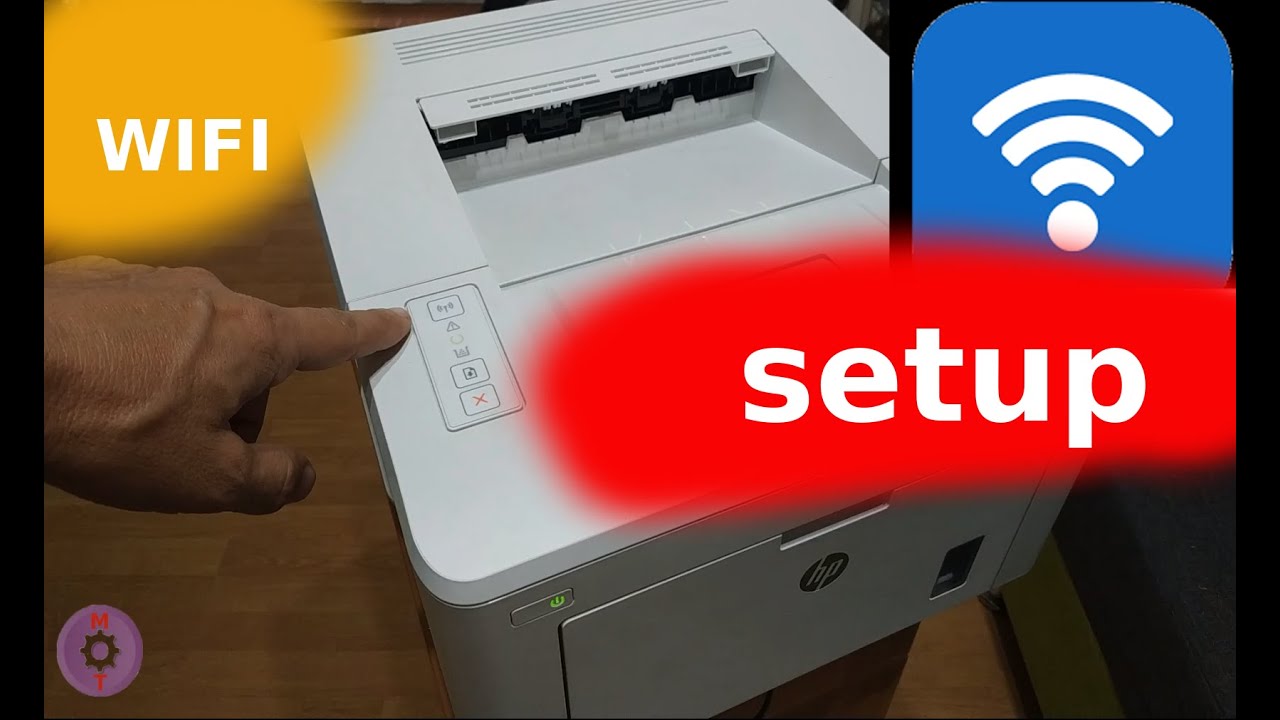 how to setup hp printer to wifi