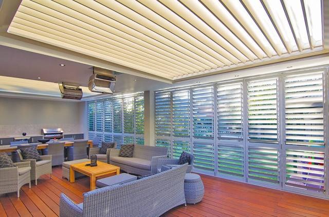 louvered patio roof