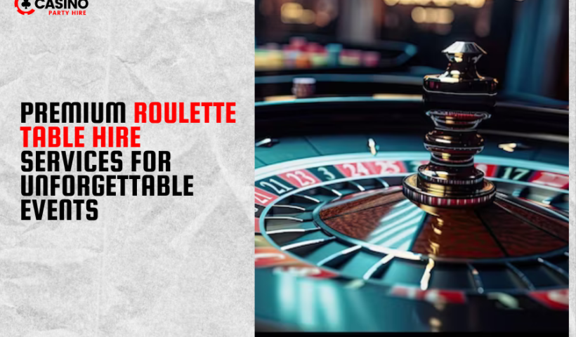 roulette table hire