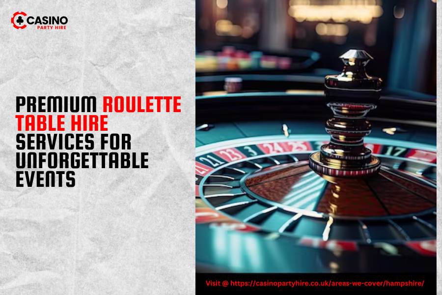 roulette table hire