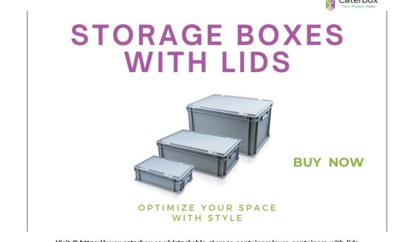 storage boxes with lids