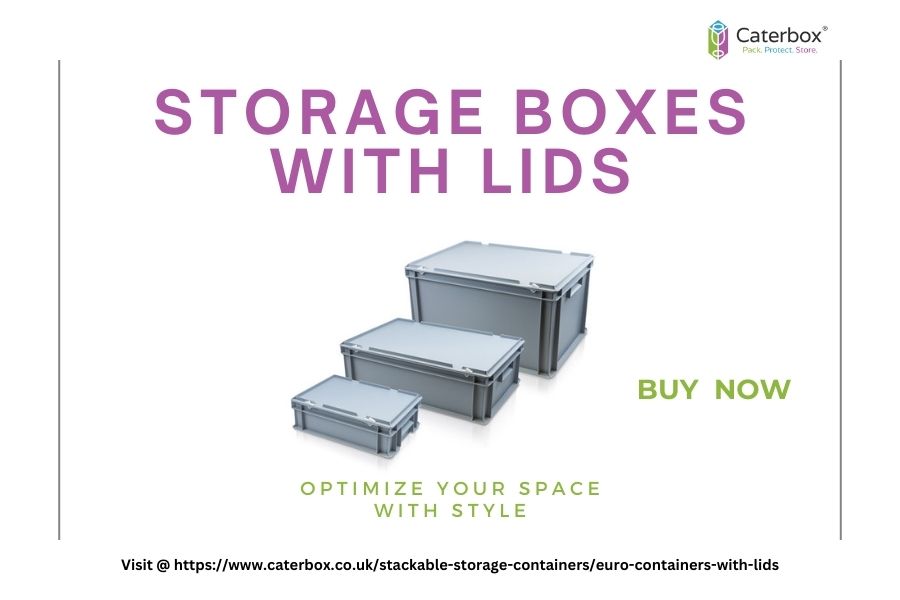 storage boxes with lids