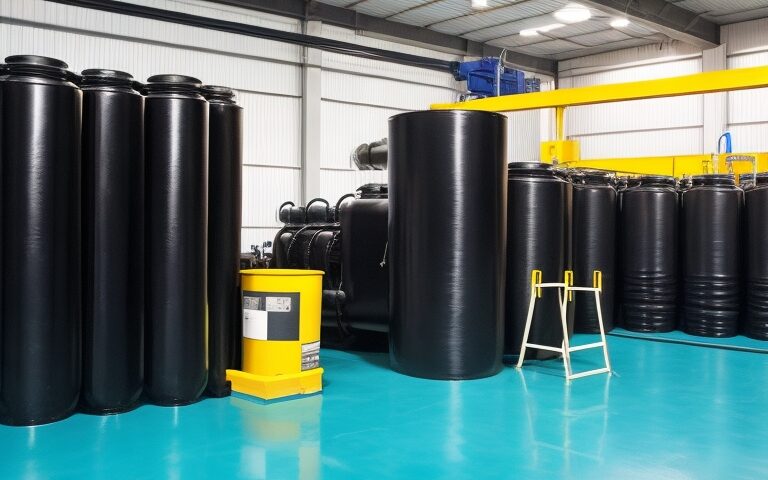 DreamShaper_v7_Butyl_Rubber_Sealant_Manufacturing_Plant_0