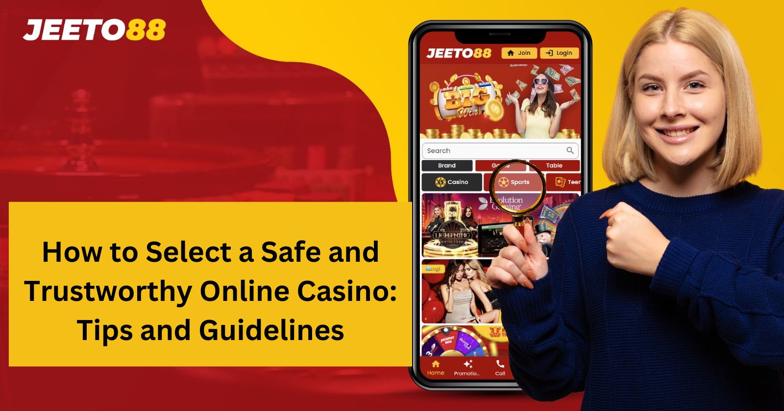 How to Select a Safe and Trustworthy Online Casino