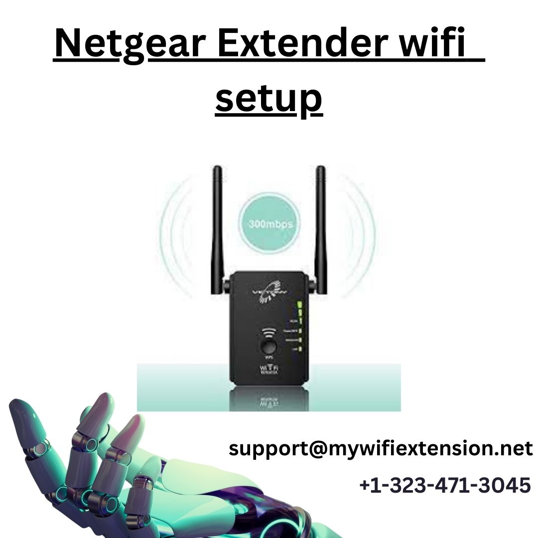 Netgear Extender wifi  setup