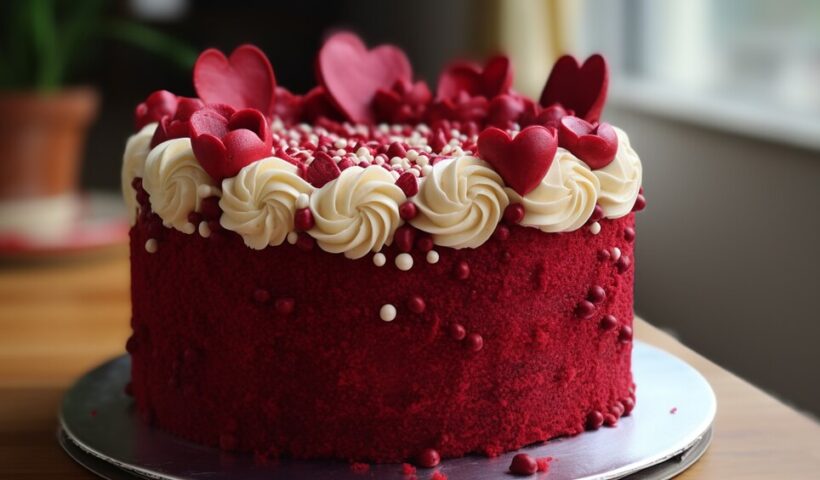 Red Velvet Wedding cake Ideas