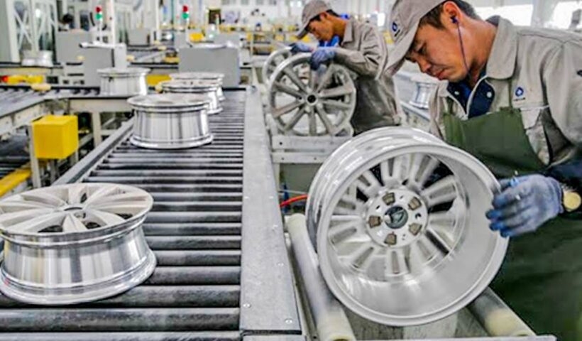 Steel Wheel Rim Manufacturing Plant