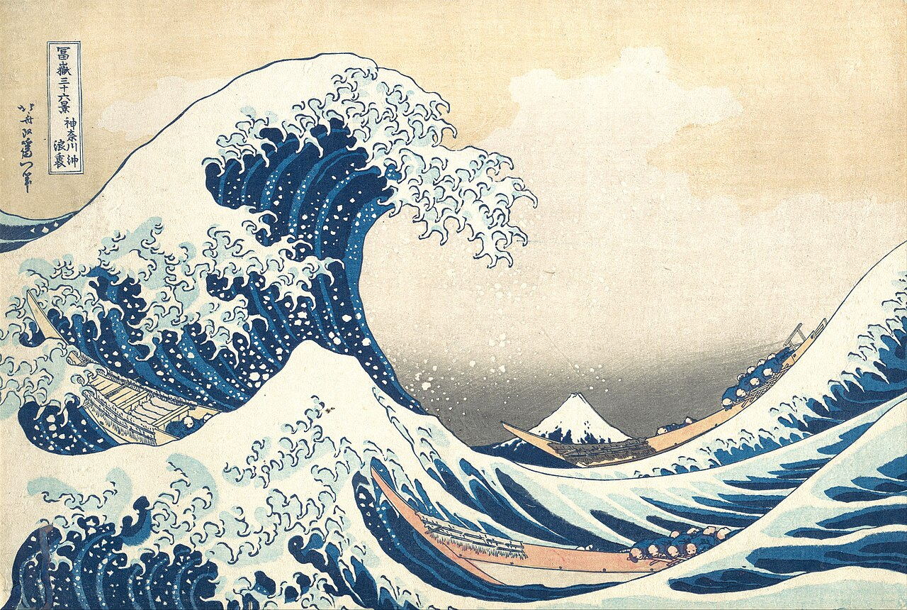 Ukiyo-e The Great Wave off Kanagawa