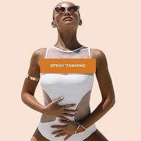Chemical-free spray tanning