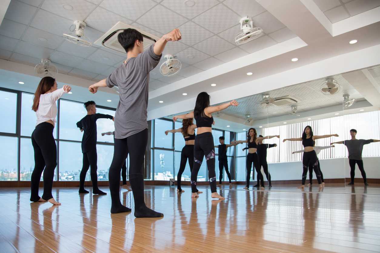 dance studio in Dubai