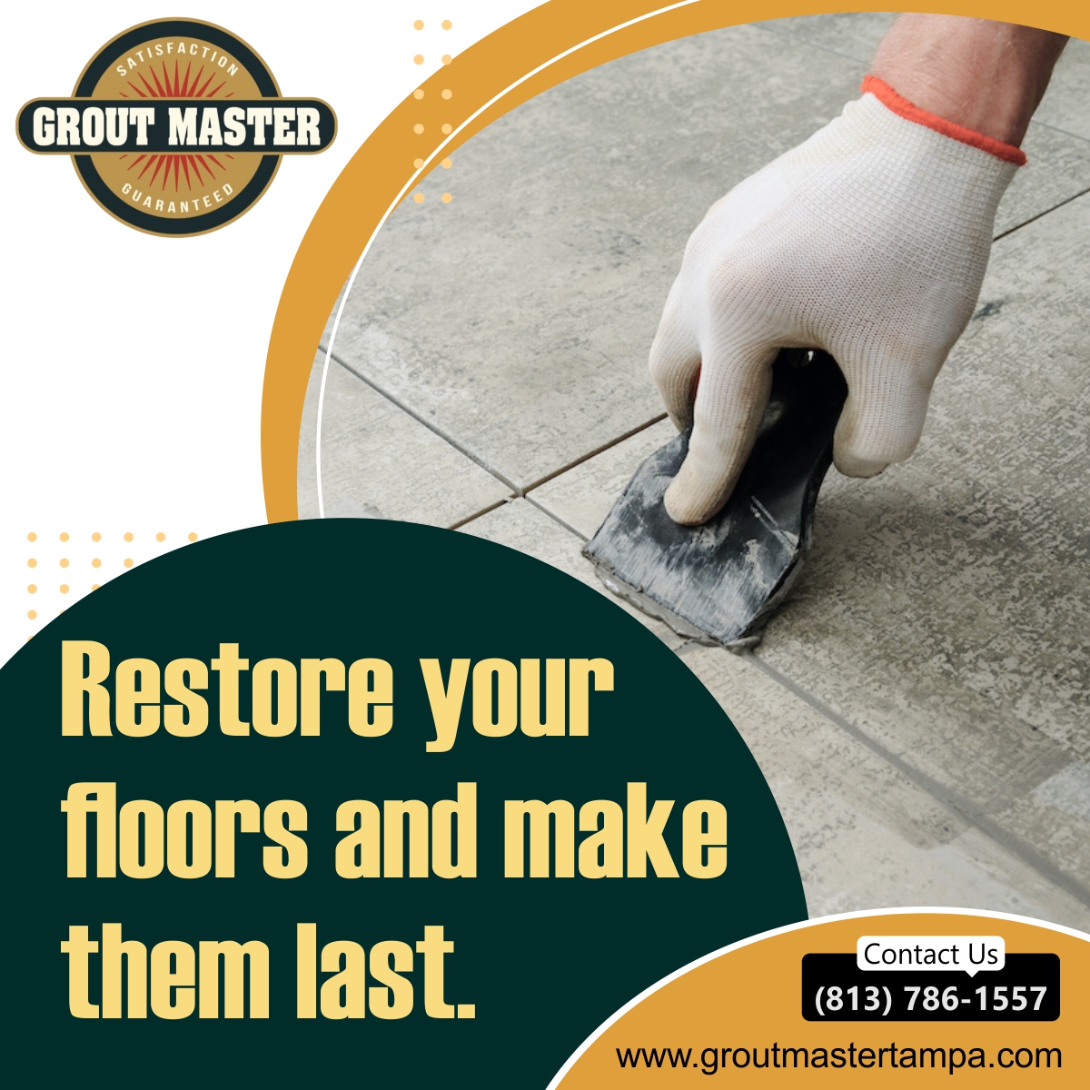 grout and tile restoration services in New Tampa