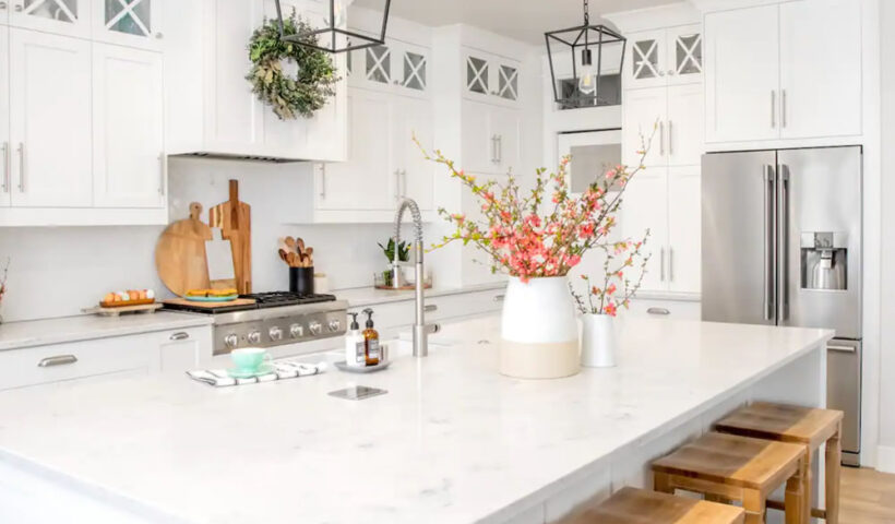 statuario-quartz countertops-