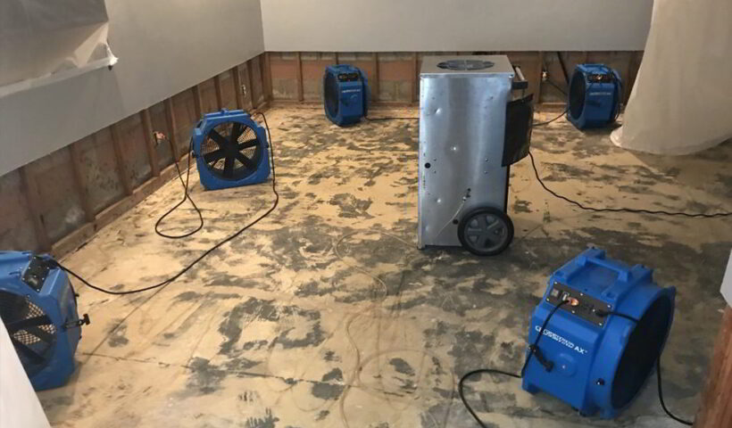 water damage restoration service