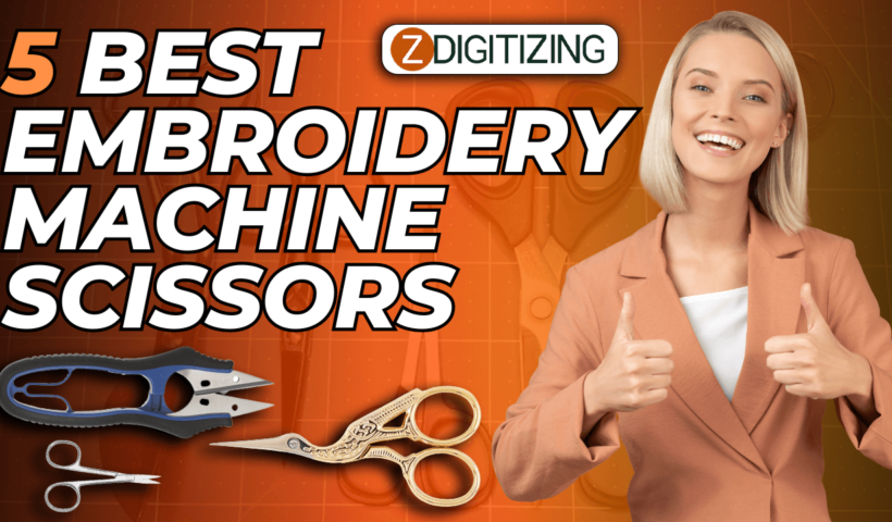 5 Best Machine embroidery scissors you need to know