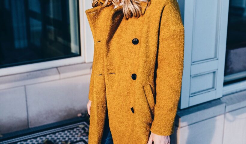 Winter Mustard Coat