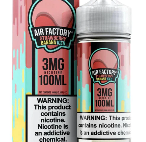 Air Factory Strawberry Banana Ice E-juice