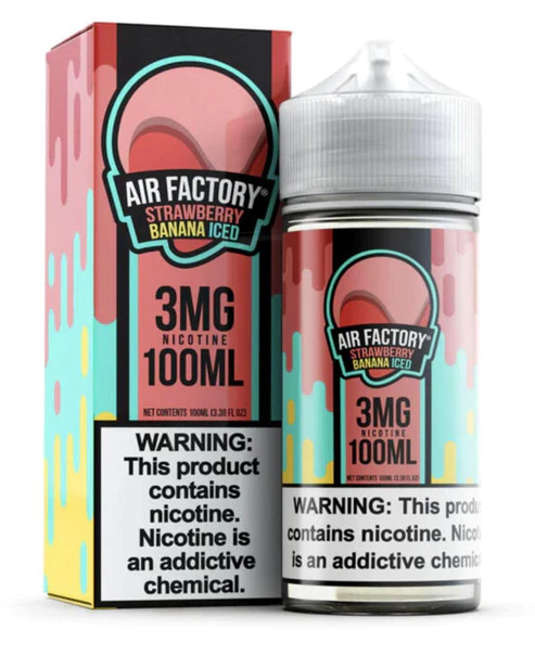 Air Factory Strawberry Banana Ice E-juice