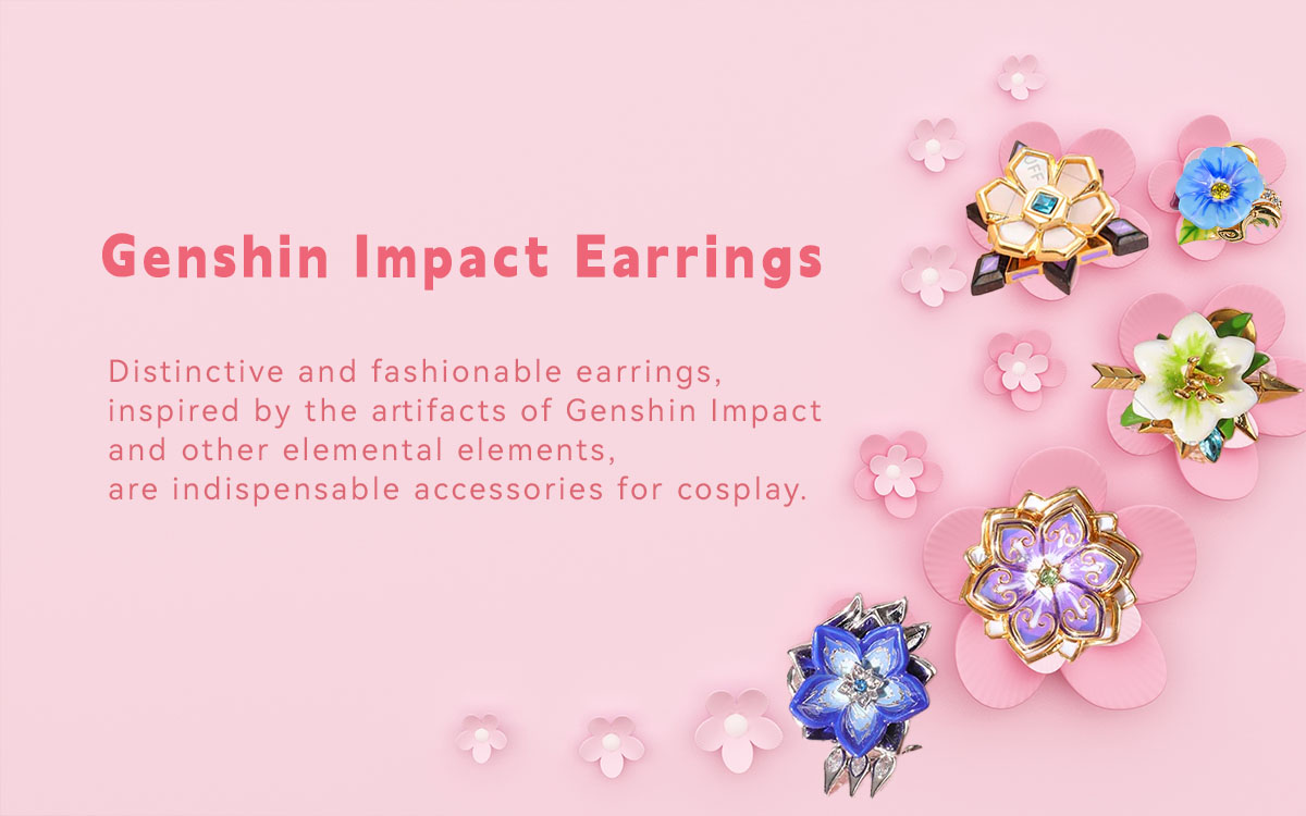 Genshin Impact earrings accessories