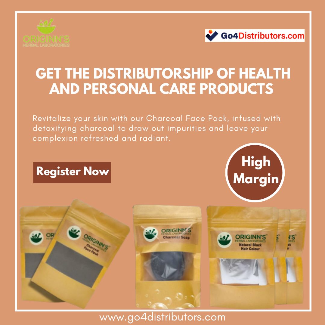 Get The Distributorship Of Health and Personal Care Products
