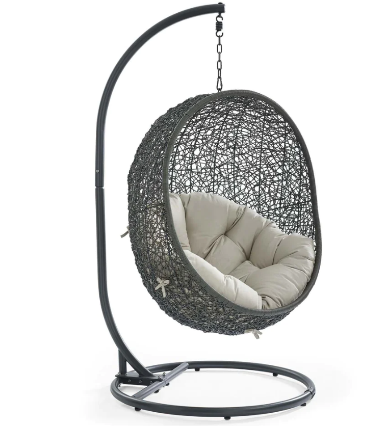 modway swing chair