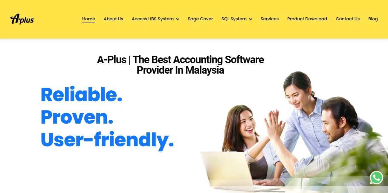 Sage Ubs from A-plus Malaysia makes accounting easy