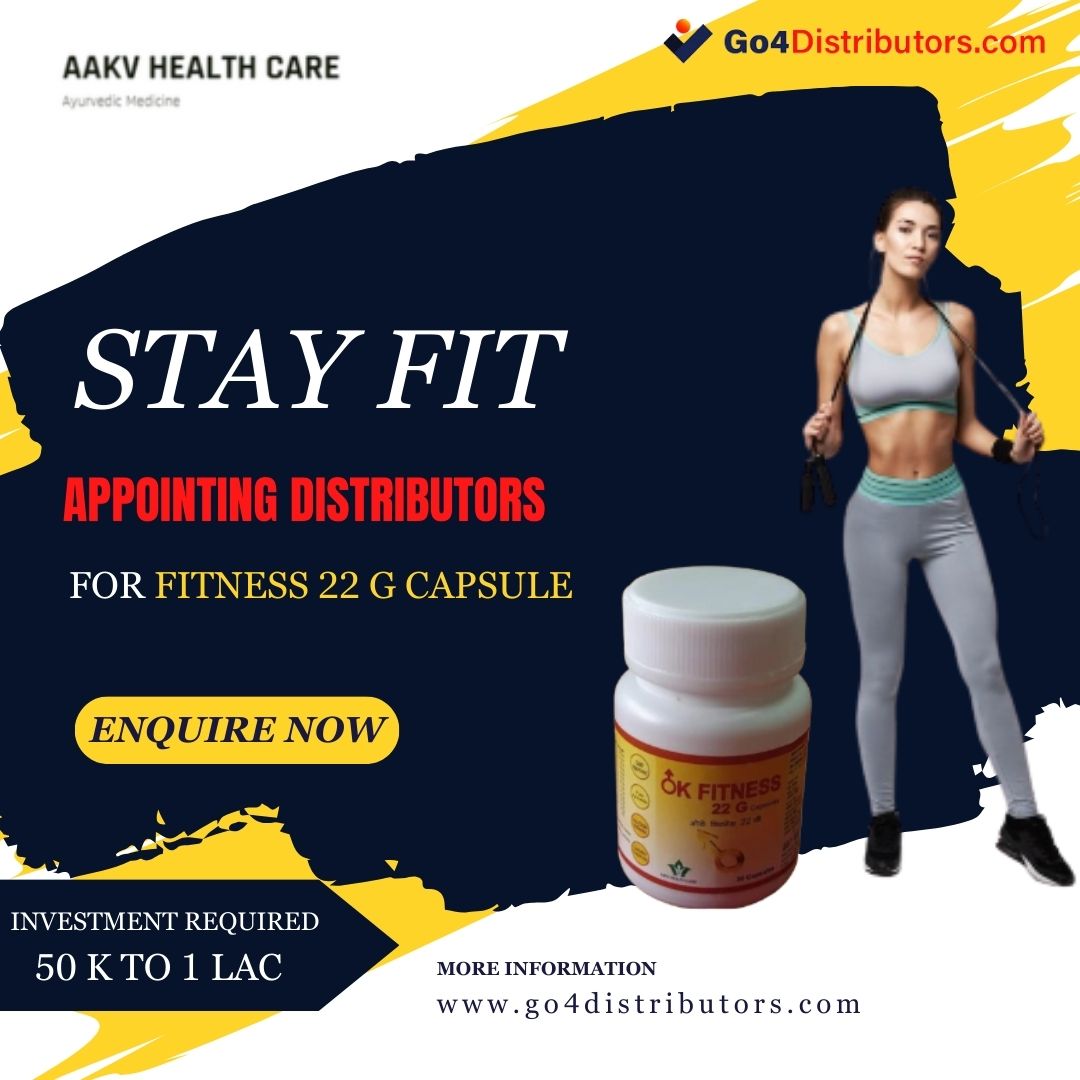 Appointing Distributors for Fitness 22 G Capsule