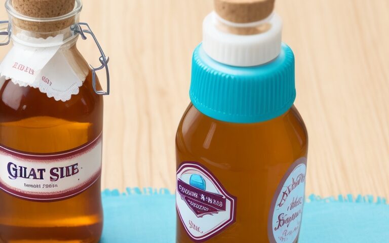 DreamShaper_v7_Bottle_Labeling_Glue_1