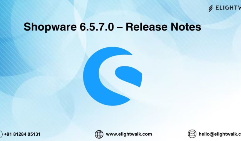Shopware 6.5.7.0 – Release Notes