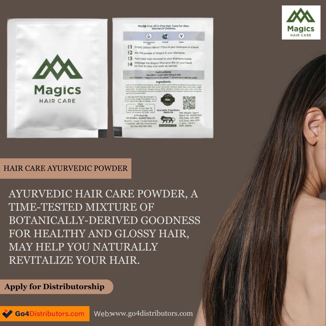 Required Dealers & Distributors in Hair Care Ayurvedic Powder