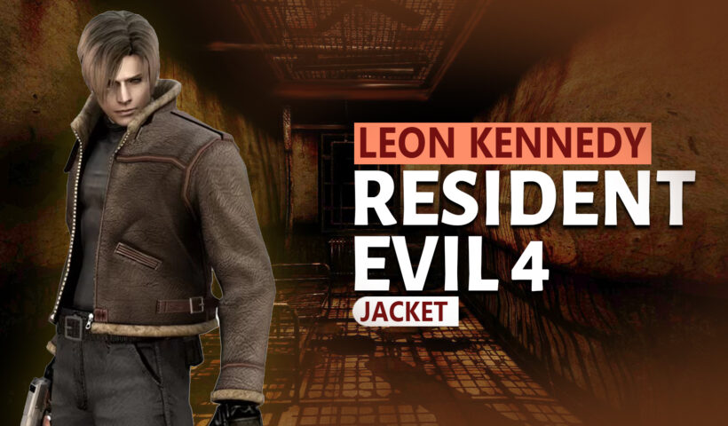 Resident evil 4 leon jacket banner