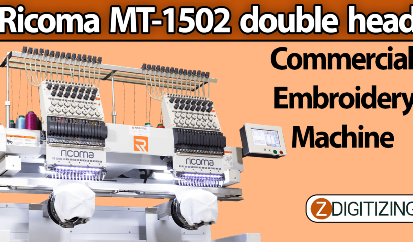 Ricoma MT-1502 Double Head Commercial Embroidery Machine​