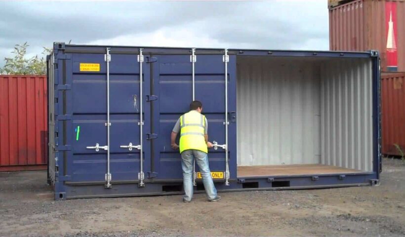 Shipping container modifications f