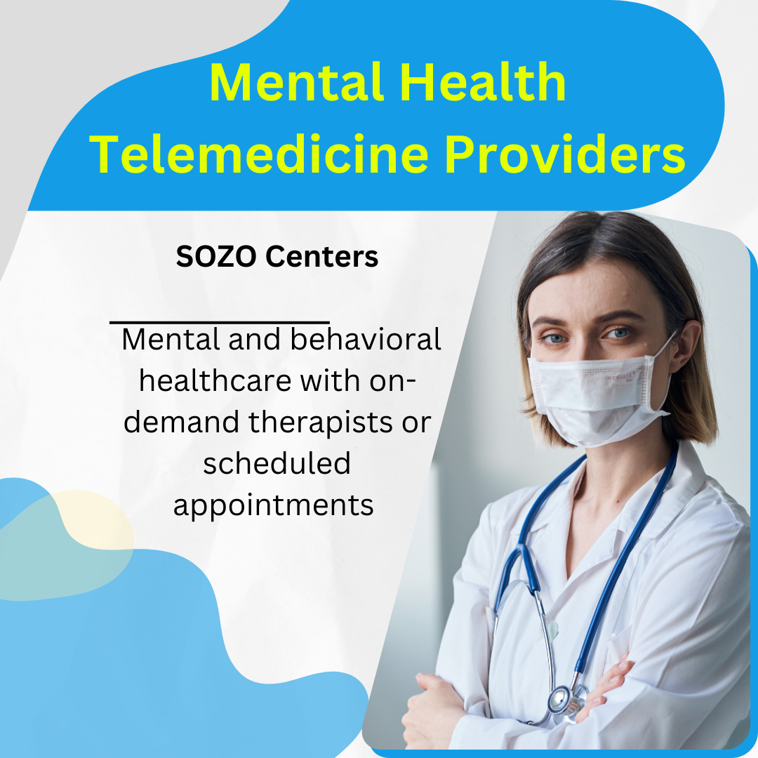 mental health telemedicine providers