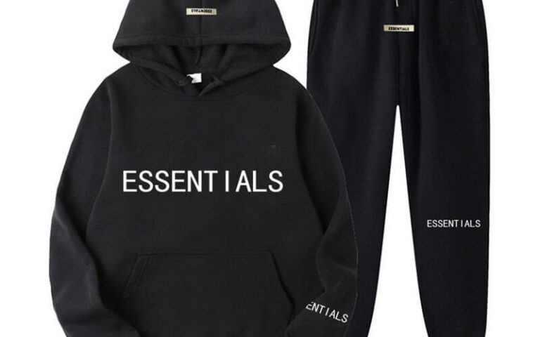 The Timeless Elegance of the Black Essentials Tracksuit