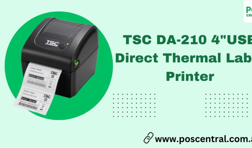 TSC DA-210 4"USB Direct Thermal Label Printer