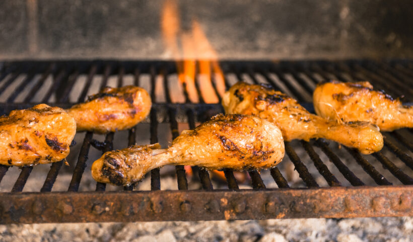 How to Grill Chicken Legs